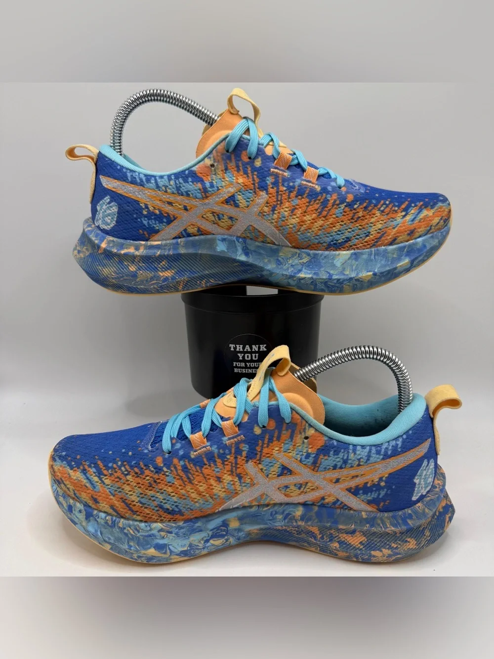 ASICS Noosa Tri 16 Women’s 8.5 Blue Orange Running Shoes 1012B675-400